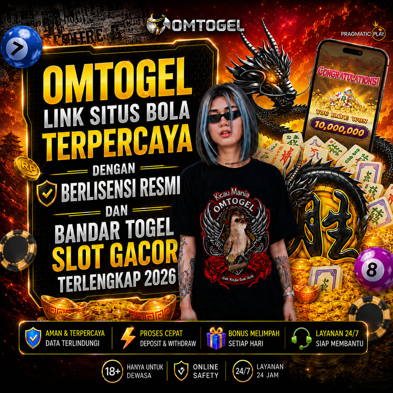 OMTOGEL | Lisensi Bandar Togel Slot Online Resmi Situs Toto 4D Jamin Gacor